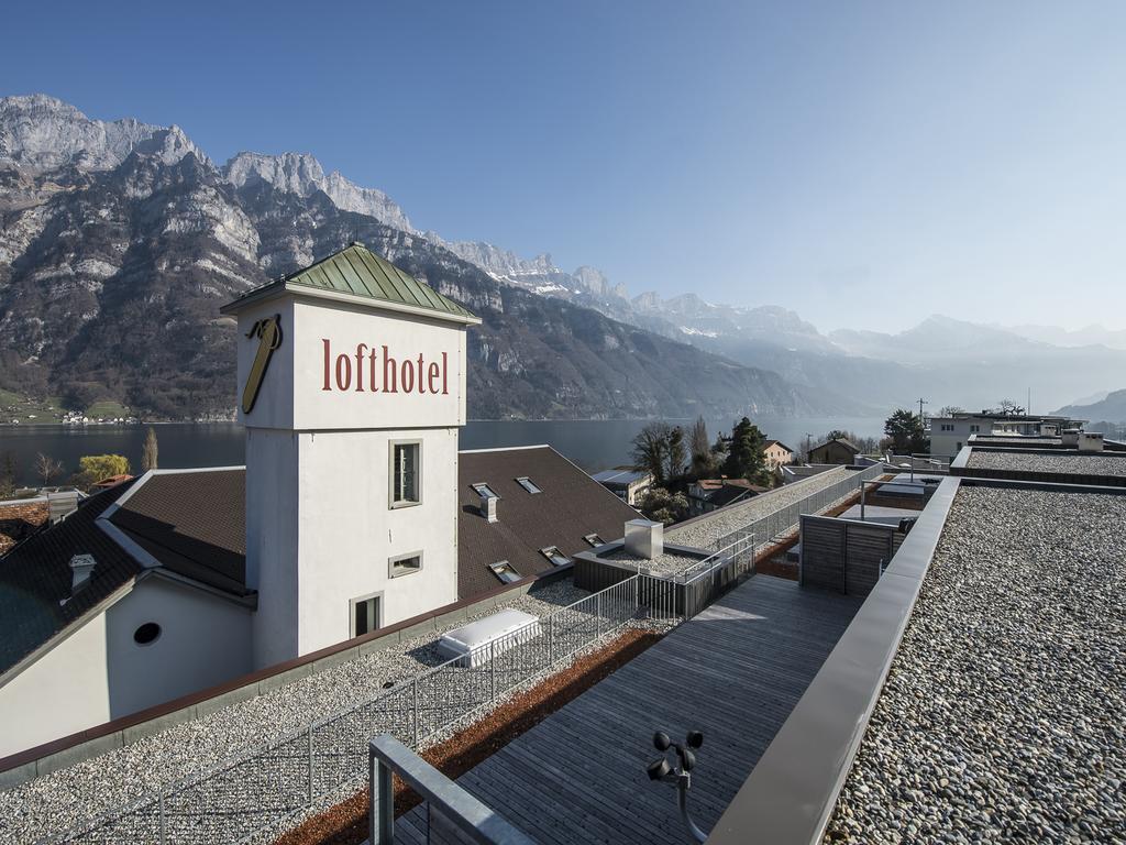 Lofthotel Walensee Murg Exteriér fotografie